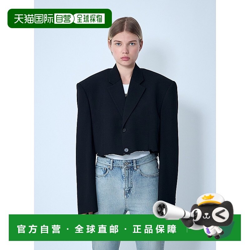 1h可退 香港直邮Balenciaga 巴黎世家 女士 短款西装外套 839295T,女装/女士精品,短外套,淘宝优惠券,粉丝福利购,淘宝优惠卷