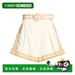 舒适时尚 香港直邮ZIMMERMANN beige米色 短裤 女士