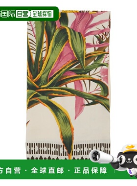 1h可退 香港直邮Blumarine 蓝色情人 女士 花卉印花圍巾 2W421A