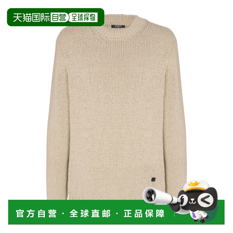 香港直邮Balmain 长袖套头衫 GH0KD185KJ82毛衣男装