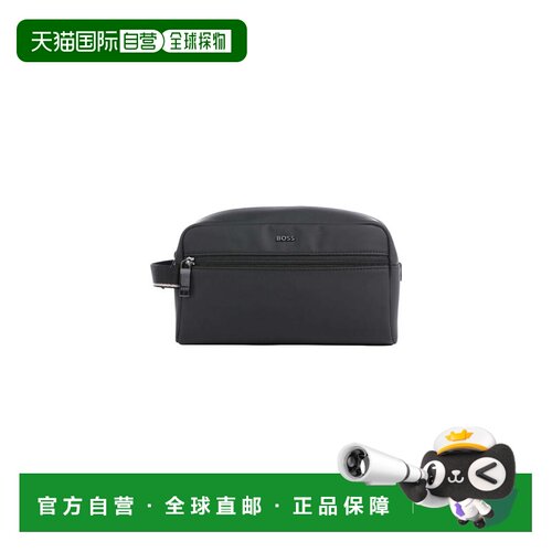 欧洲直邮BOSS 男士手拿包 505728661BLACK AW2026【付后1h可退】