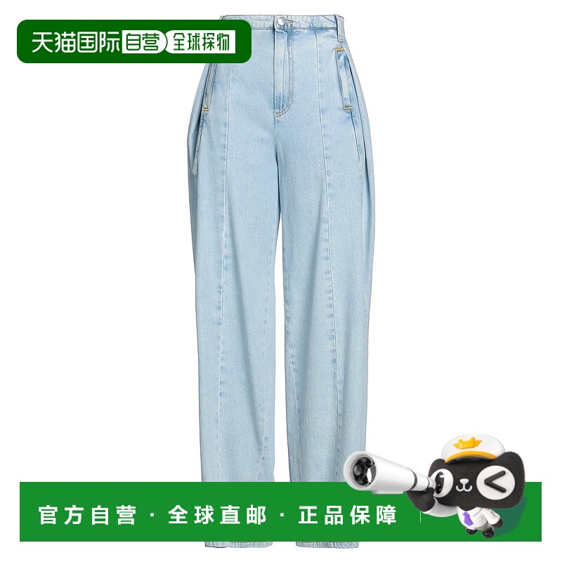 香港直邮Sandro 女士 牛仔长裤 blue蓝色 舒适时尚