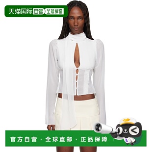 1h可退 香港直邮Tom Ford 汤姆 福特 女士 白色 Ara Long Sleeve