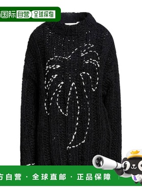 香港直邮Palm Angels 棕榈天使 女士 毛衣 blue蓝色 舒适时尚