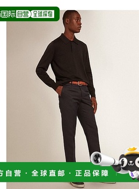 香港直邮Golden Goose Deluxe Brand 长袖 Polo 衫 GMP01353.P001