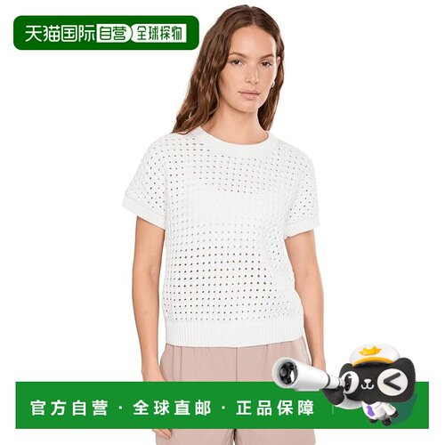 美国直邮VARLEY 女士 Denny 针织上衣 white 白色【付后1h可退】