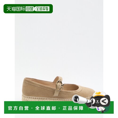 1h可退 香港直邮GIANVITO ROSSI 女士芭蕾乐福鞋 G2236605GOMCAML