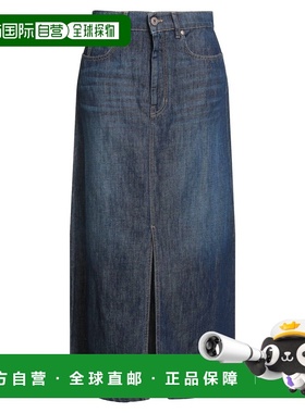 香港直邮Weekend Max Mara 女士 牛仔半身裙 blue蓝色 舒适时尚