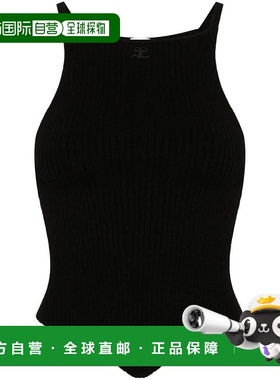 1h可退 欧洲直邮COURREGES 女士T恤VESMTO042FI00019999潮牌时尚