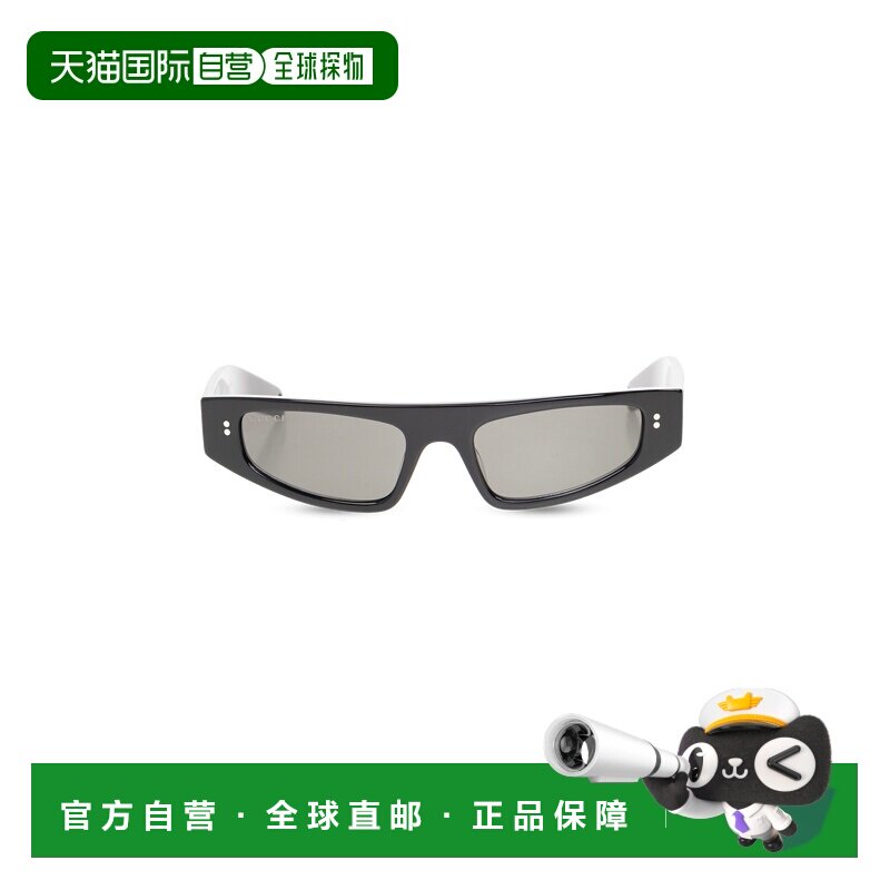 1h可退 香港直邮GUCCI 女士眼镜 769797J07401012 AW2024 黑色 猫