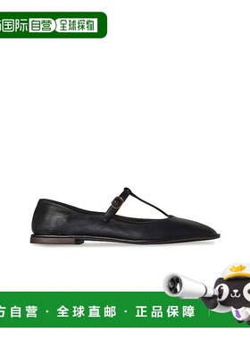 1h可退 香港直邮The Row 女士 方形T型带平底鞋 F1599SL3单鞋