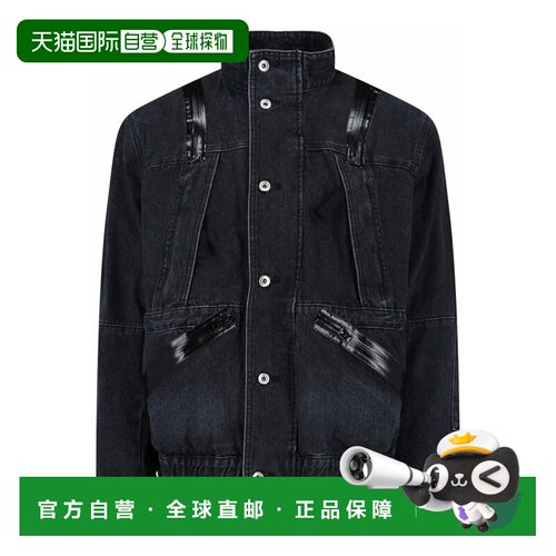 香港直邮SACAI 男士夹克 2603927M001 SS2026 黑【付后1h可退】