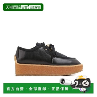 430851W0MW6 黑色徽标松糕鞋 香港直邮Stella McCartney