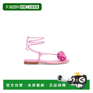 钩编花朵平底凉鞋 1h可退 女士 butrym 650525 香港直邮magda