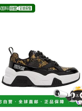 香港直邮Versace Jeans 徽标休闲运动鞋 E71VA3SF3EZS026