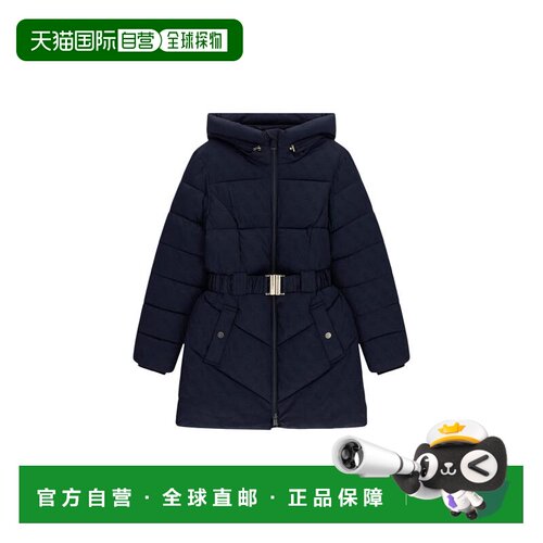 1h可退 欧洲直邮GUESS 女士羽绒服 W6BL50W4144G7V2 AW2026 蓝色