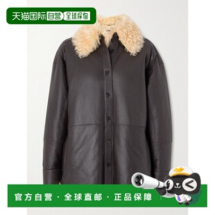 1h可退 Acne Studios 艾克妮 女士 羊毛领皮夹克 A70205