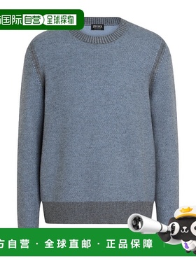 香港直邮Zegna Oasi 羊绒针织毛衣 杰尼亚UGK65A2110长袖