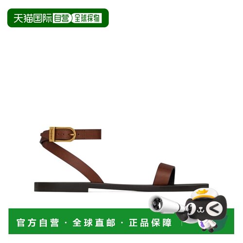 1h可退 香港直邮Saint Laurent SAHARA露趾平底凉鞋 819323DWE00