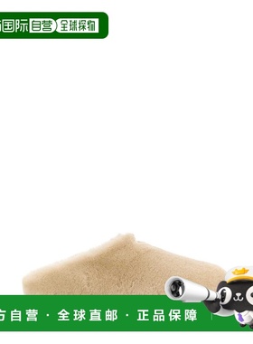 1h可退 香港直邮Prada 普拉达 女士 沙色毛羊皮便鞋 1R130OF01017