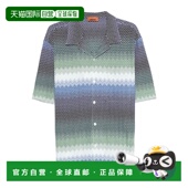 衬衫 香港直邮Missoni 锯齿形图案男装 US25SJ0JBR010V
