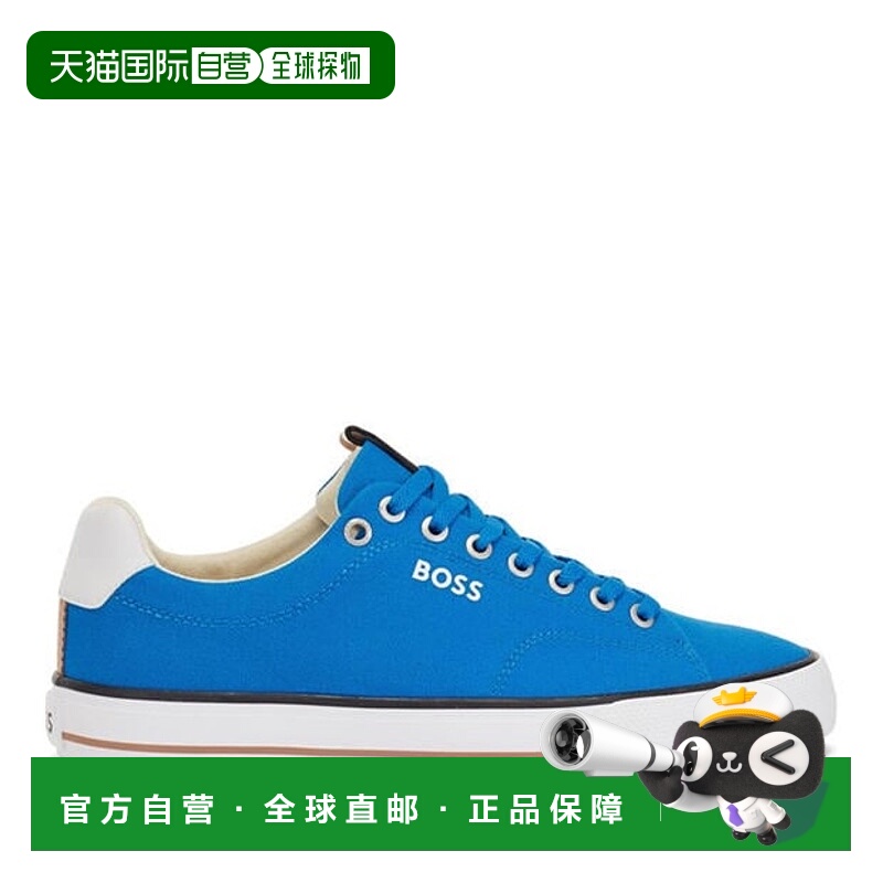 1h可退 香港直邮BOSS 波士 男士 Aiden 网球训练鞋 blue蓝色 舒适