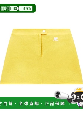 1h可退 香港直邮Courreges 女士 PERCJU001VY0014 VINYL 迷你半身