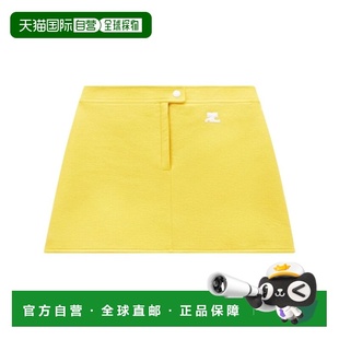 1h可退 香港直邮Courreges 女士 PERCJU001VY0014 VINYL 迷你半身