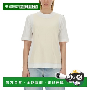 1h可退 香港直邮Sportmax 斯宝麦斯 女士 HOWL T恤 2412941072600