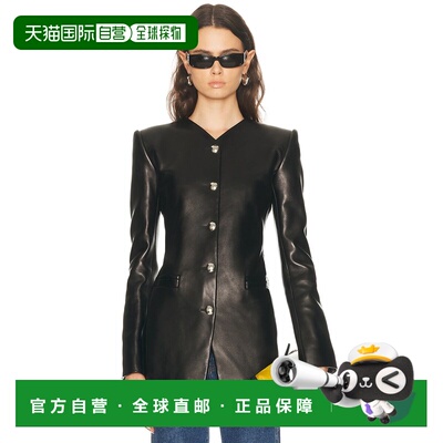 香港直邮KHAITE 女士 Naran 夹克 6204937 black黑色 舒适时尚