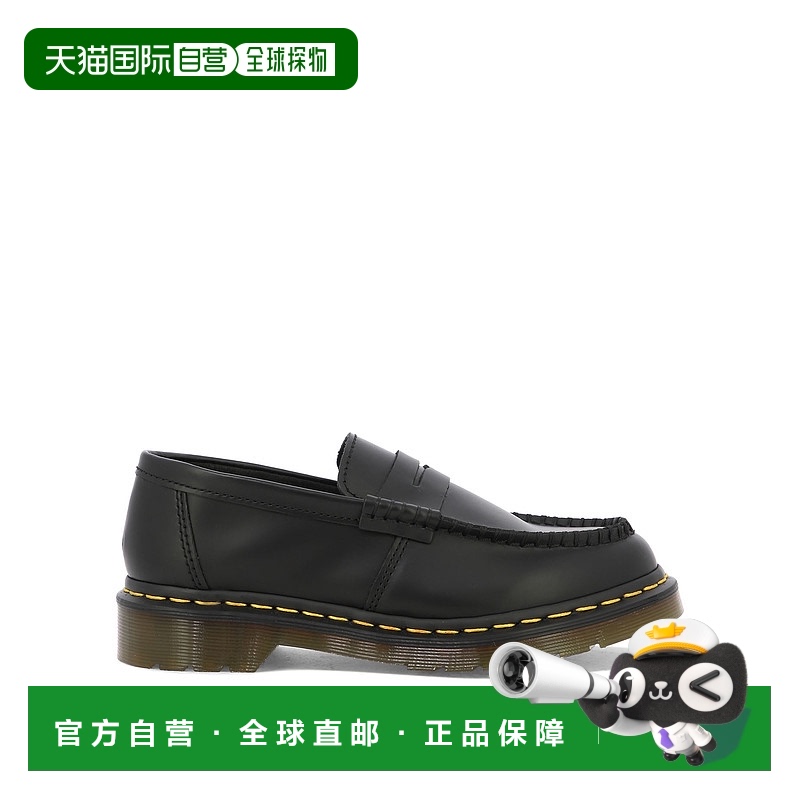 欧洲直邮DR. MARTENS 女士芭蕾小皮鞋一脚蹬乐福鞋皮鞋
