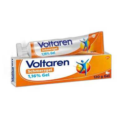 Voltaren关节炎止痛凝胶扶他林软膏双氯芬酸胶乳120g