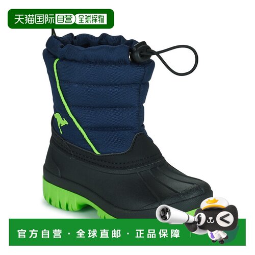 欧洲直邮Kangaroos K-BEN 男孩鞋 雪地靴 18672-4054