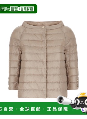 香港直邮Herno 女士 粉色尼龙羽绒夹克 PI0613DIC12017Z