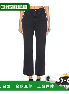 香港直邮AGOLDE 女士 Valen 中腰复古直筒牛仔裤 A1951157直筒裤