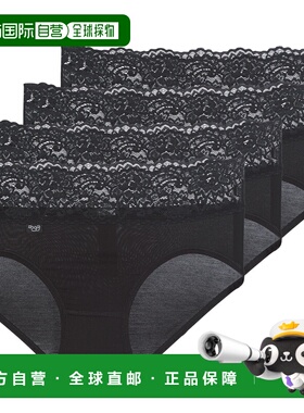欧洲直邮Sloggi  ROMANCE X 4 女士内衣内裤 10162132-0004=10031