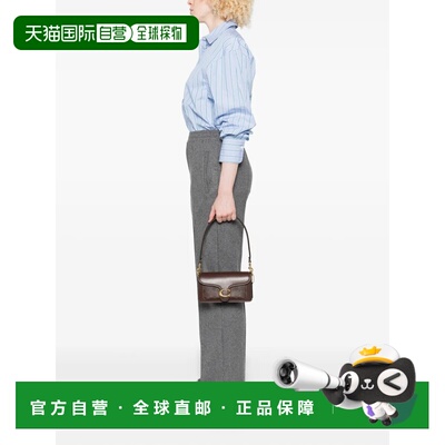 香港直邮COACH 女士单肩包 CY200B4MAPLE AW2026 棕色 TABBY 20 S