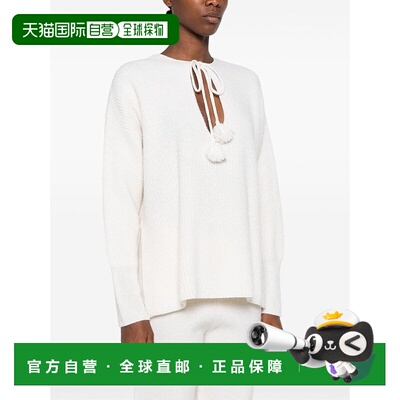 香港直邮GOLDEN GOOSE 女士 圆领毛衣 GWP01958P001703羊毛长袖