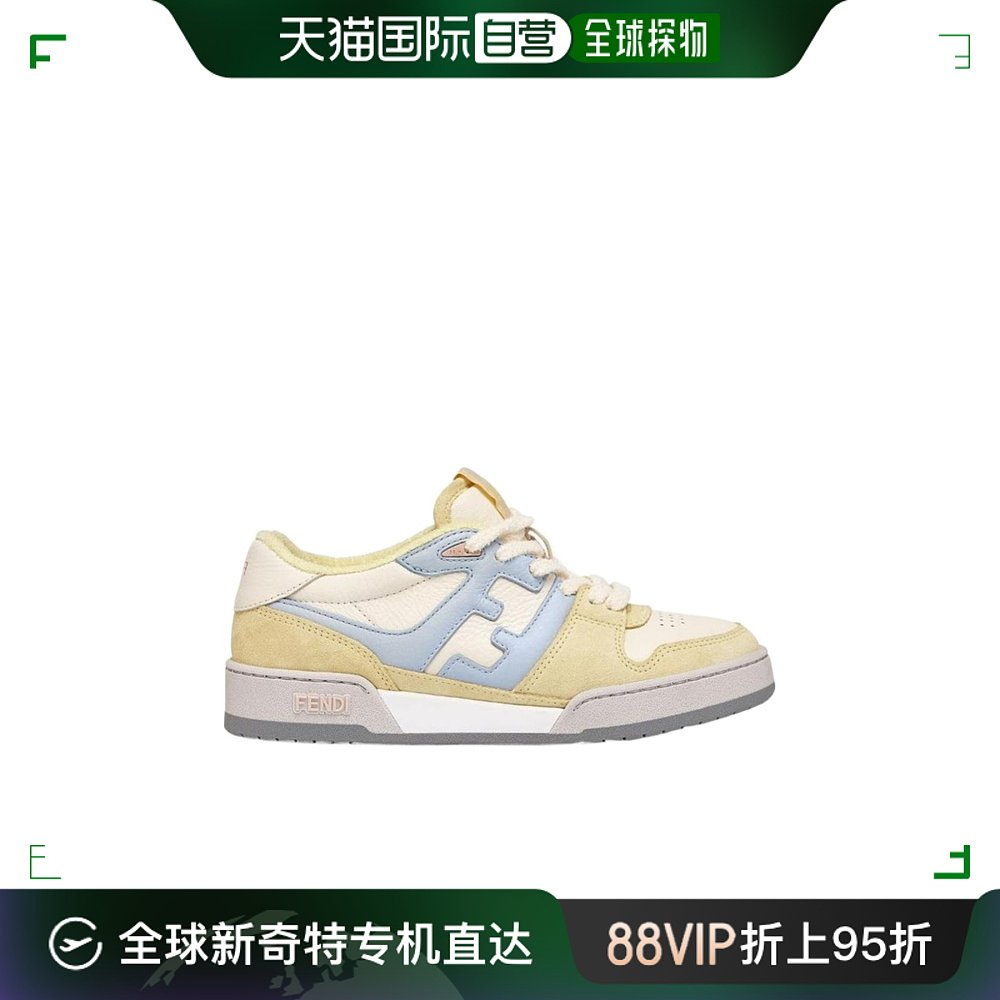 香港直邮Fendi Match徽标系带休闲运动鞋 8E8252AI1N 女鞋 时尚休闲鞋 原图主图