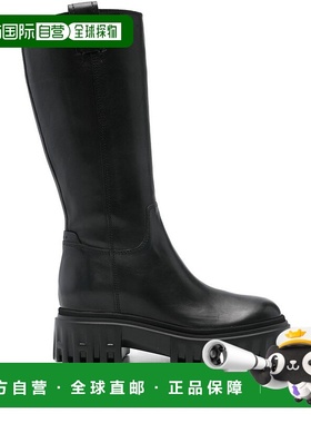 香港直邮Hogan 女士 STATEMENT 黑色运动鞋 HXW7000FV40KXT厚底