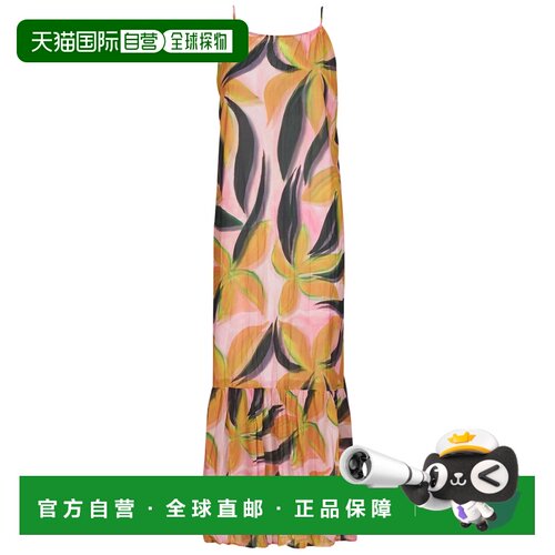 欧洲直邮Desigual  女衣服 春夏2025 长连衣裙 LIMOGES长裙吊带