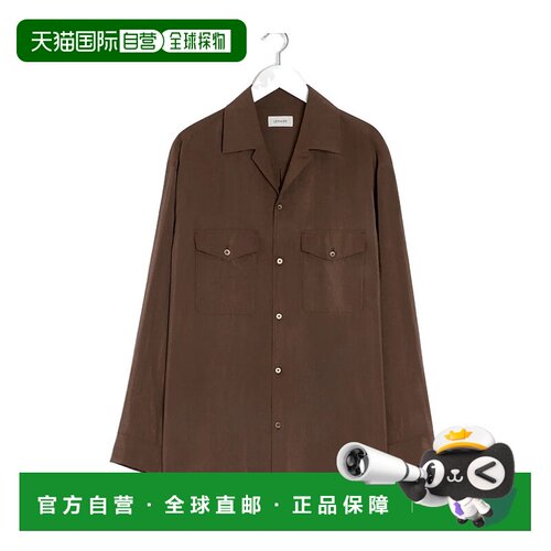 香港直邮Lemaire 长袖衬衫 SH1202LF1308