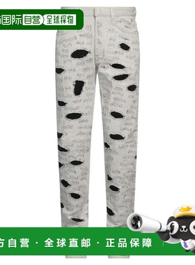 香港直邮Givenchy 纪梵希 男士 牛仔长裤 grey灰色 舒适时尚