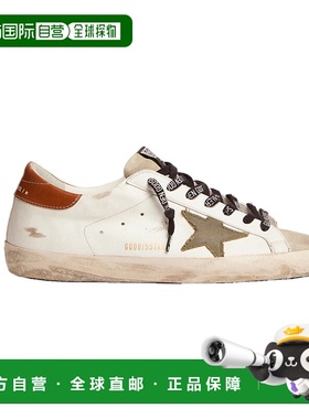 自营欧洲直邮GOLDENGOOSE/GGDB男士白色皮革休闲简约百搭平底小脏