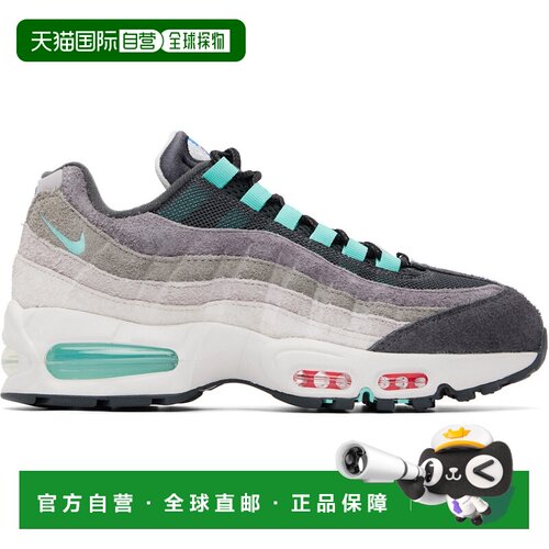 香港直邮Nike 耐克 男士 灰色 Air Max 95 Big Bubble 运动鞋 IU2