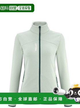 自营欧洲直邮Millet觅乐 SENECA 女款抓绒衣 绿色夹克