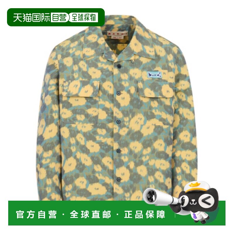 香港直邮Marni 长袖衬衫 CUMU0380X1UTL012亚麻