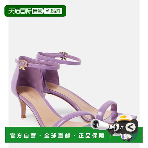 1h可退 香港直邮Gianvito Rossi 吉安维托 罗西 女士 Rhys 55 漆