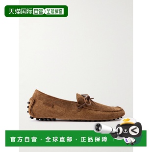 1h可退 香港直邮Tom Ford 汤姆 福特 男士 Rod 绒面革乐福鞋 J159