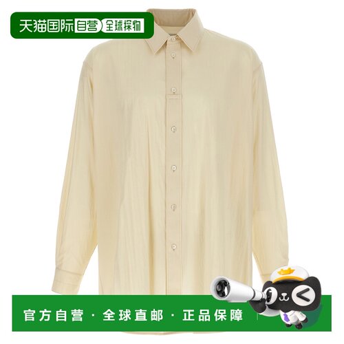 香港直邮LEMAIRE 男士衬衫 SH1169LF1370WH014 SS2025 白色
